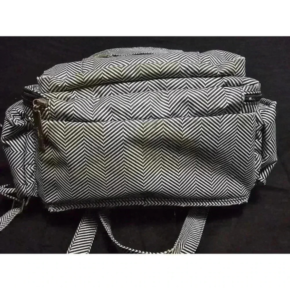 Ju-Ju-Be Backpack Black White - Picture 5 of 16